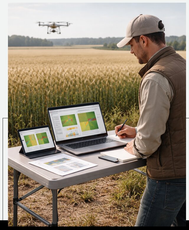 Система AI прогнозирования урожайности для точных агрономий в Добрянке