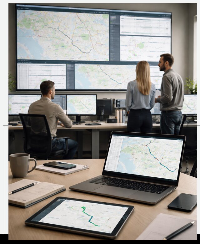 Трекинг грузов и Fleet Management, мониторинг автопарка в Добрянке