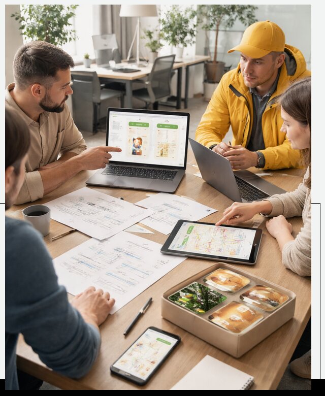 Разработка агрегатора доставки еды в Добрянке от 15153 р., АвикейДбр